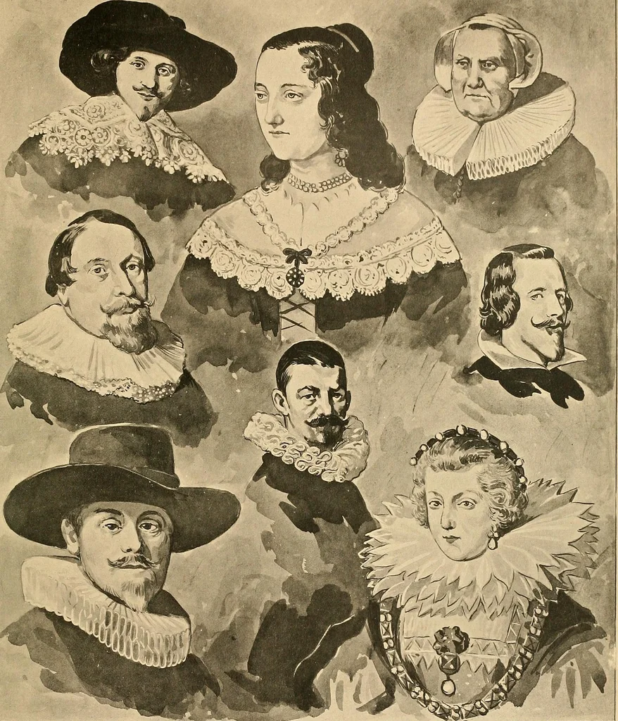An illustration from Geschichte des Kostüms, 1905, leaf 171