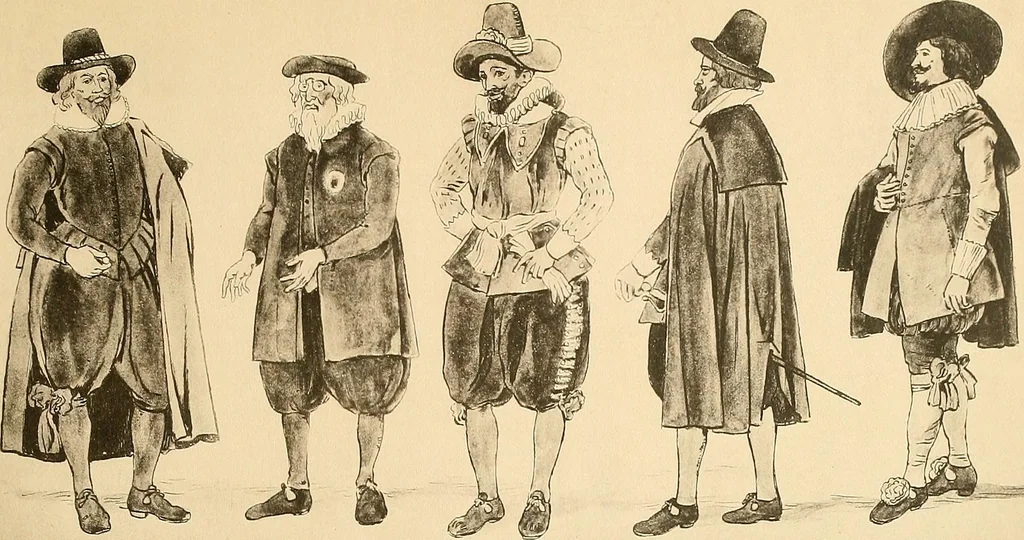 An illustration from Geschichte des Kostüms, 1905, leaf 199