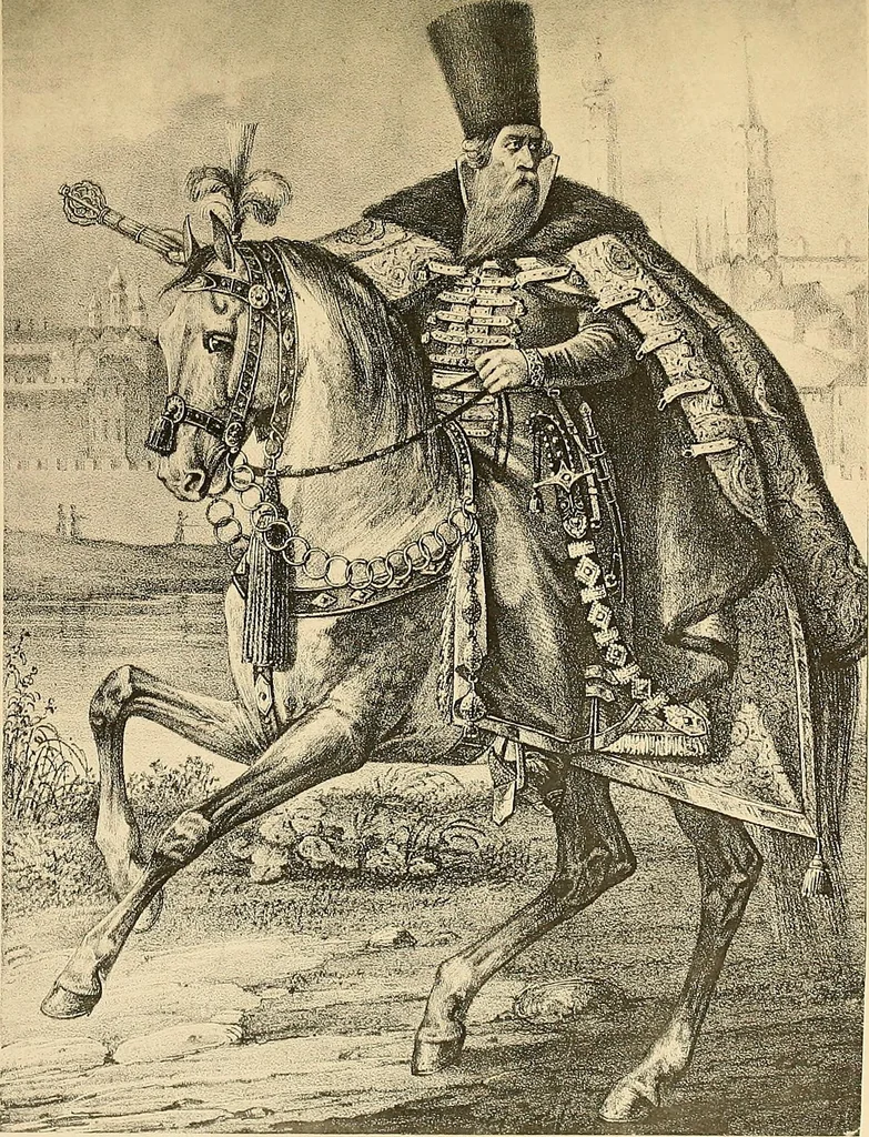 An illustration from Geschichte des Kostüms, 1905, leaf 217