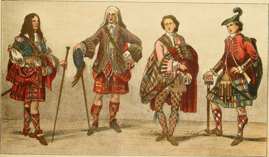 An illustration from Geschichte des Kostüms, 1905, leaf 225