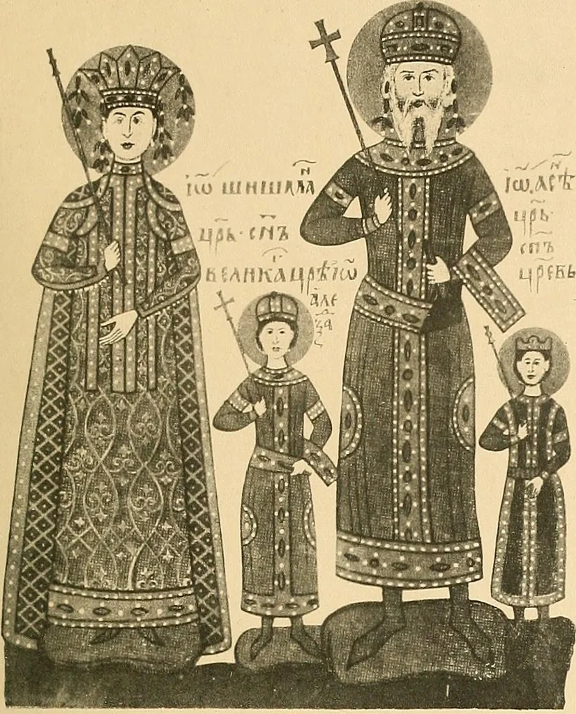 An illustration from Geschichte des Kostüms, 1905, leaf 229
