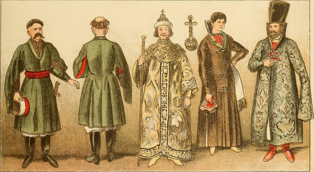 An illustration from Geschichte des Kostüms, 1905, leaf 239