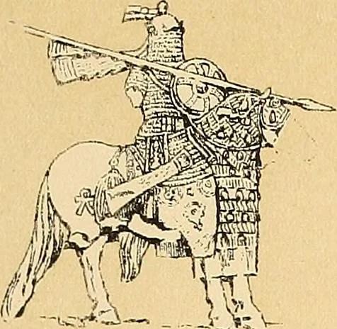 An illustration from Geschichte des Kostüms, 1905, leaf 243