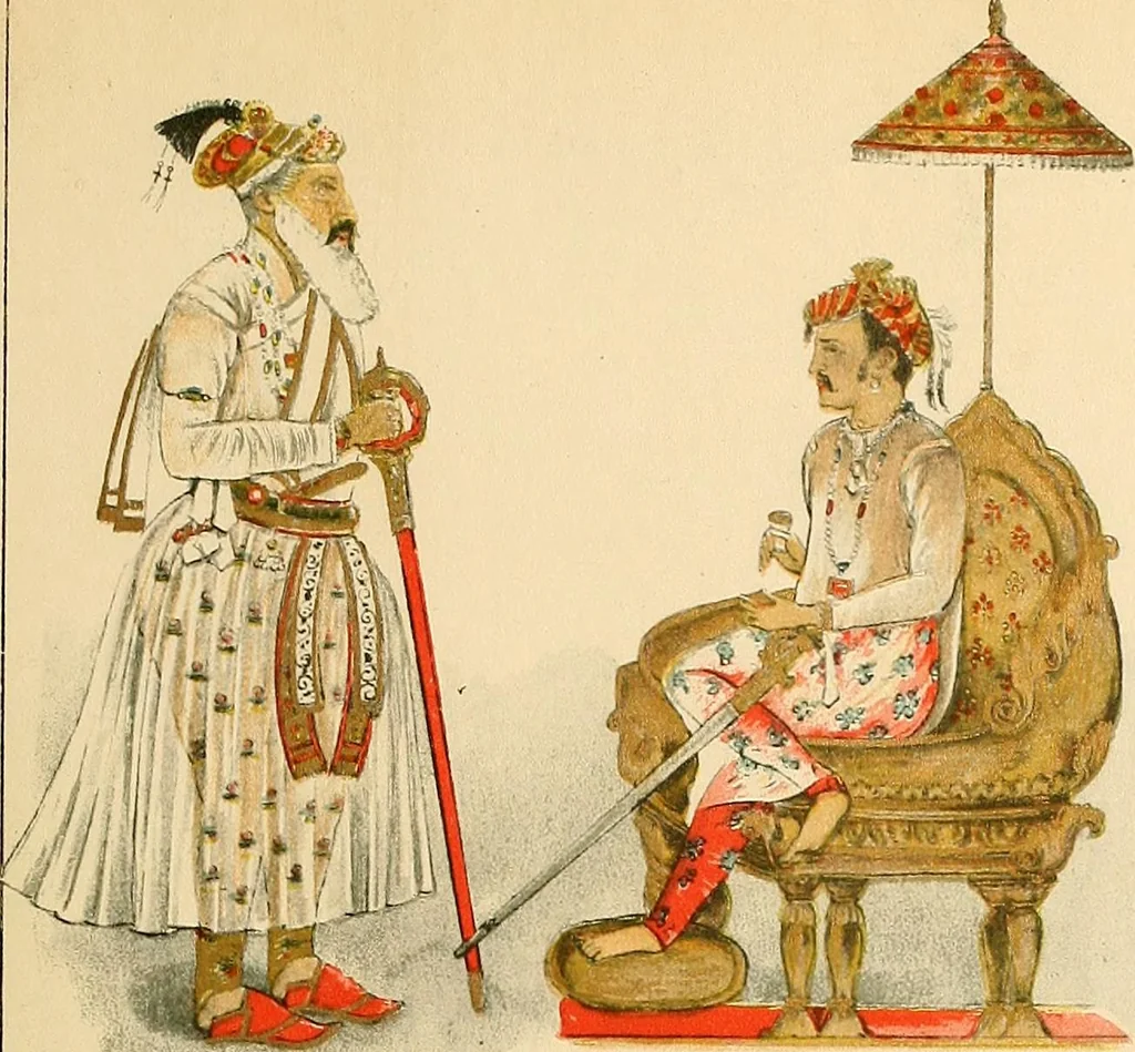 An illustration from Geschichte des Kostüms, 1905, leaf 247