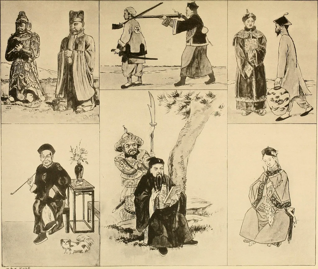 An illustration from Geschichte des Kostüms, 1905, leaf 251