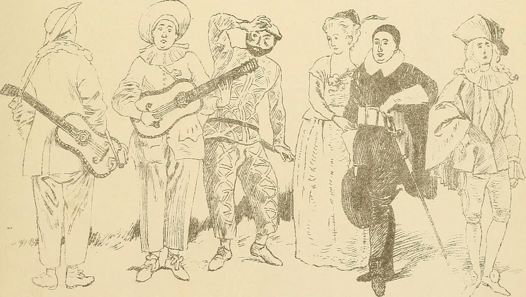 An illustration from Geschichte des Kostüms, 1905, leaf 267