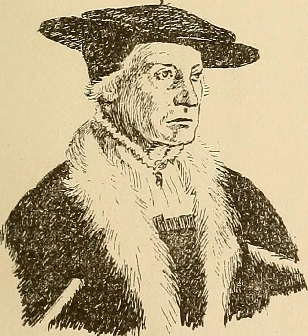 An illustration from Geschichte des Kostüms, 1905, leaf 27