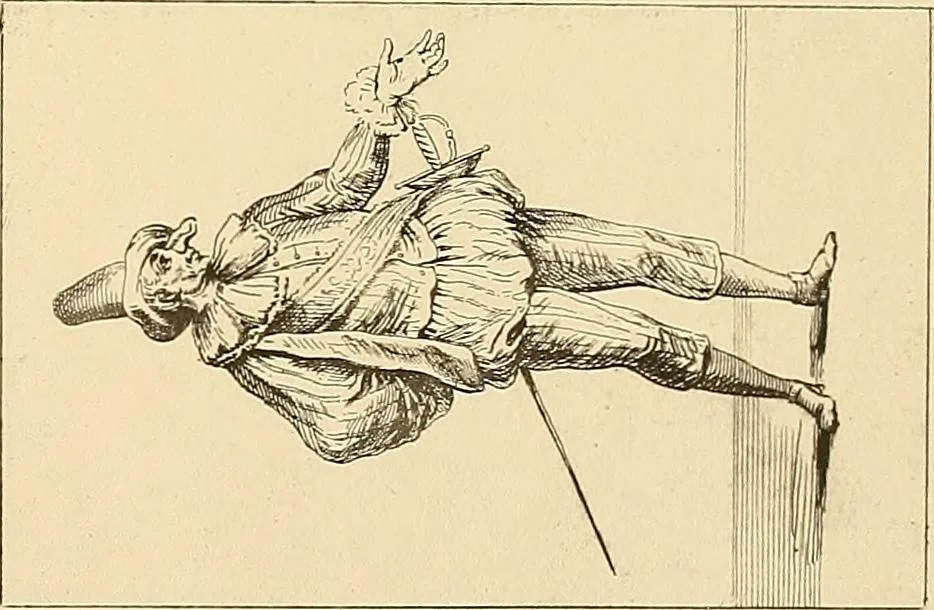 An illustration from Geschichte des Kostüms, 1905, leaf 273