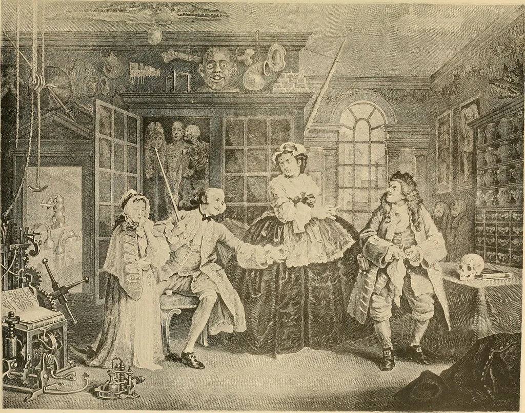 An illustration from Geschichte des Kostüms, 1905, leaf 293