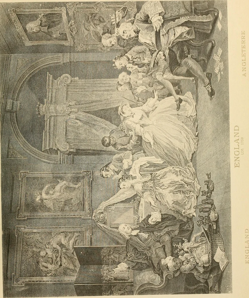 An illustration from Geschichte des Kostüms, 1905, leaf 297