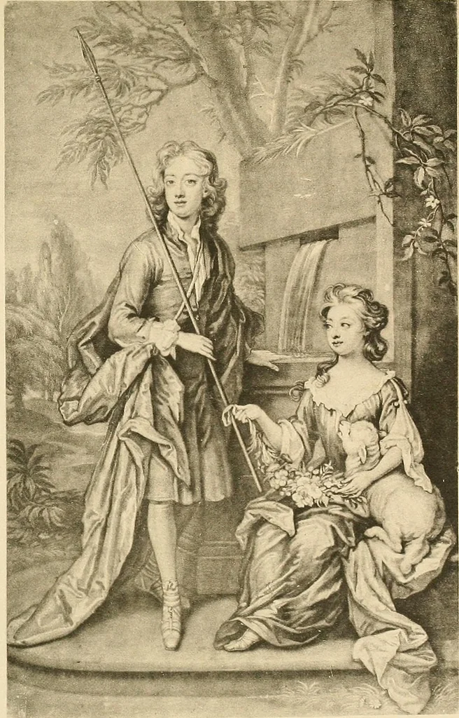 An illustration from Geschichte des Kostüms, 1905, leaf 307