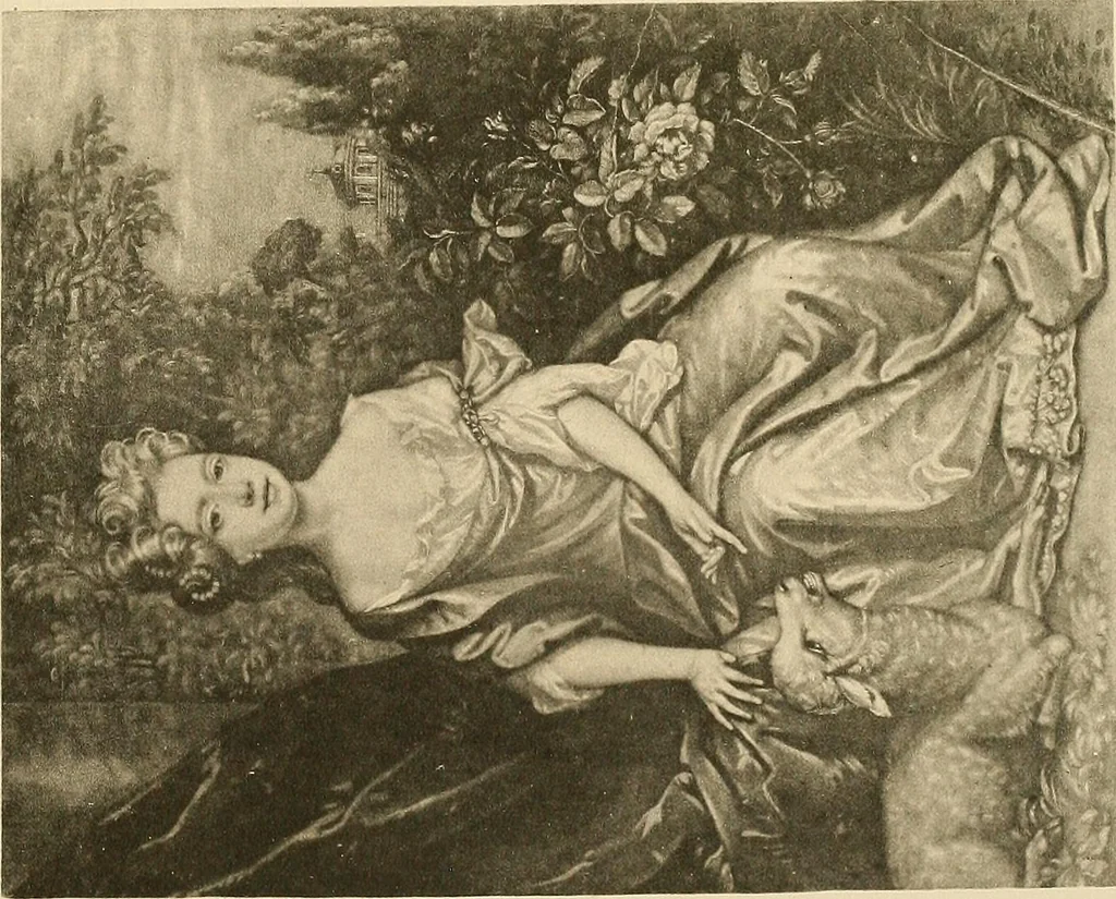 An illustration from Geschichte des Kostüms, 1905, leaf 307