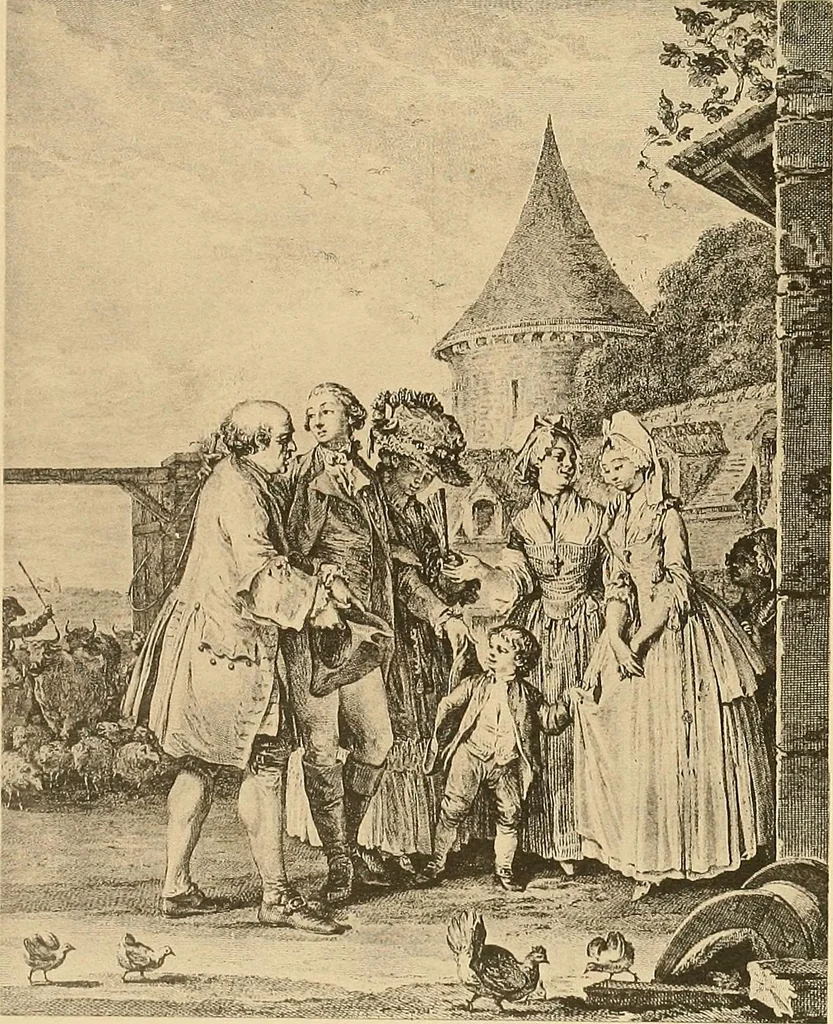 An illustration from Geschichte des Kostüms, 1905, leaf 315