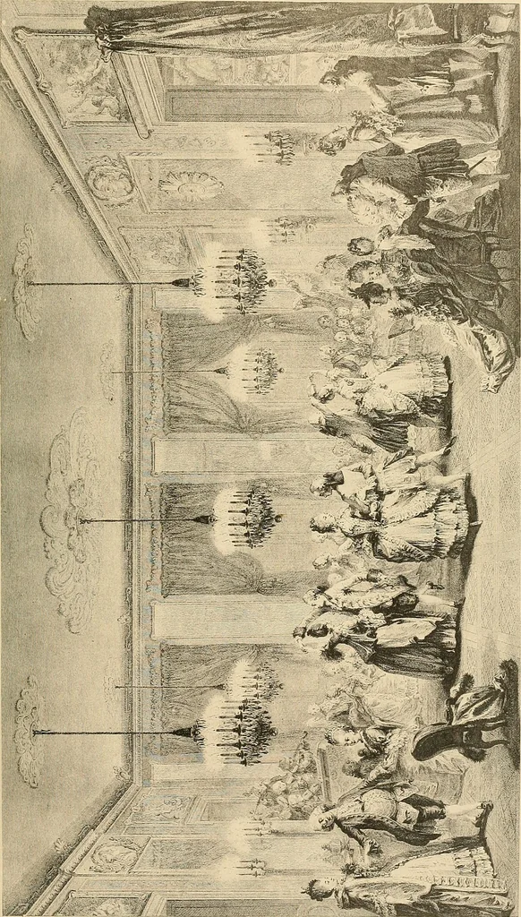 An illustration from Geschichte des Kostüms, 1905, leaf 319