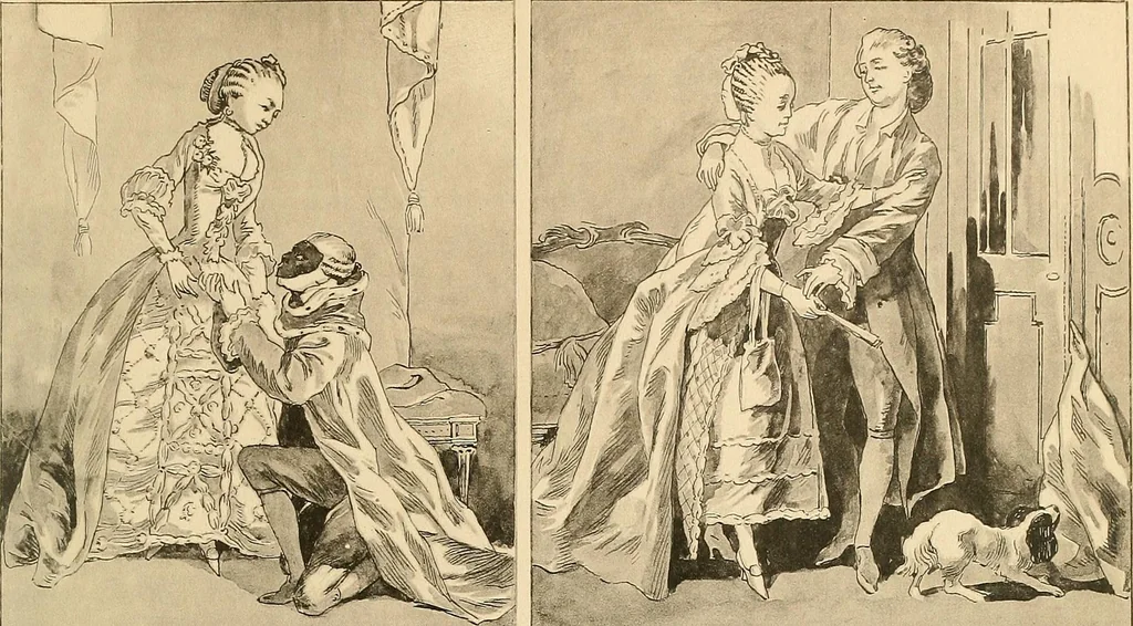 An illustration from Geschichte des Kostüms, 1905, leaf 327