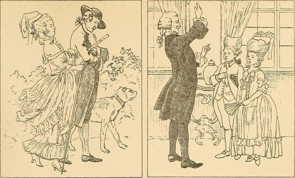 An illustration from Geschichte des Kostüms, 1905, leaf 331