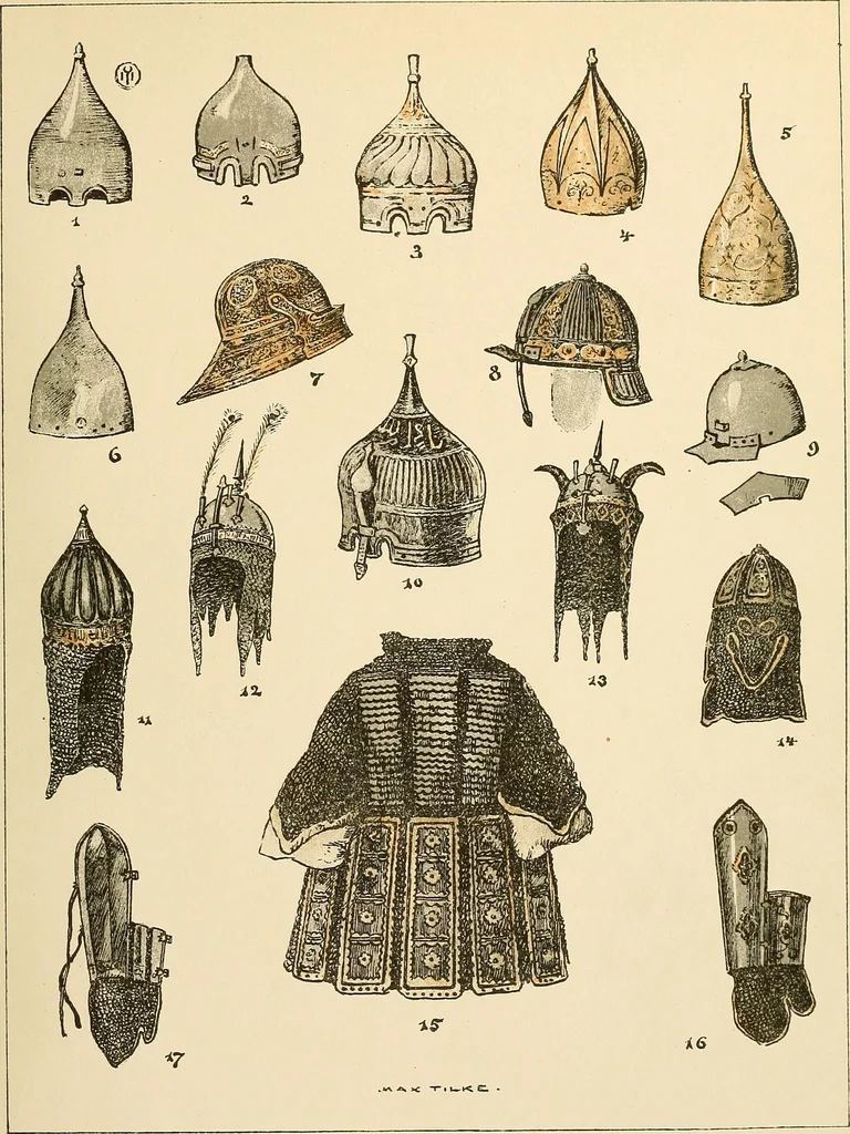 An illustration from Geschichte des Kostüms, 1905, leaf 35