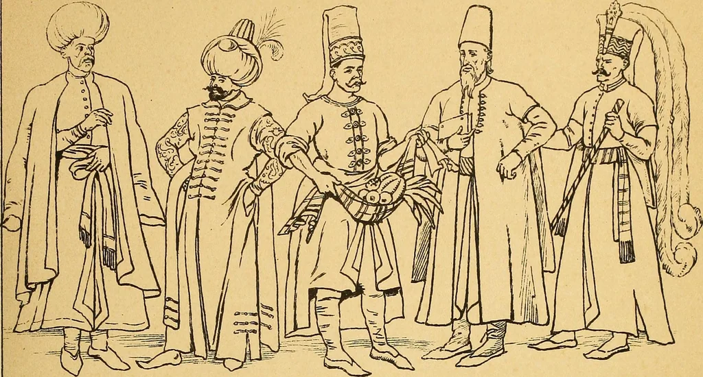 An illustration from Geschichte des Kostüms, 1905, leaf 47