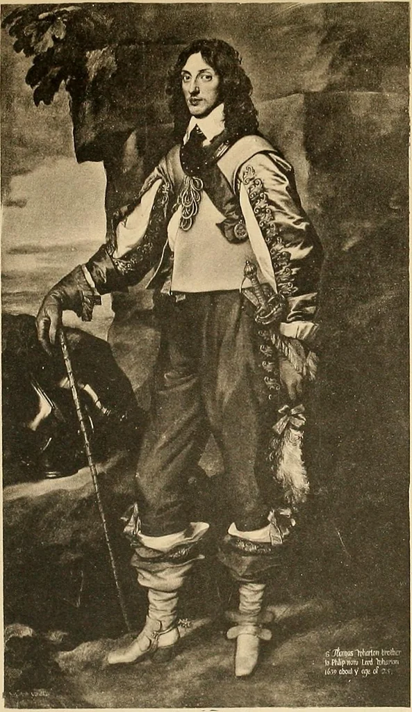 An illustration from Geschichte des Kostüms, 1905, leaf 93