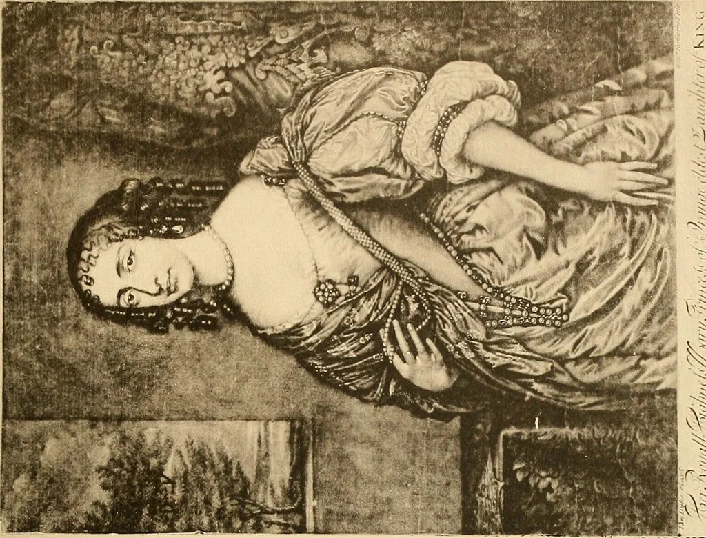 An illustration from Geschichte des Kostüms, 1905, leaf 97