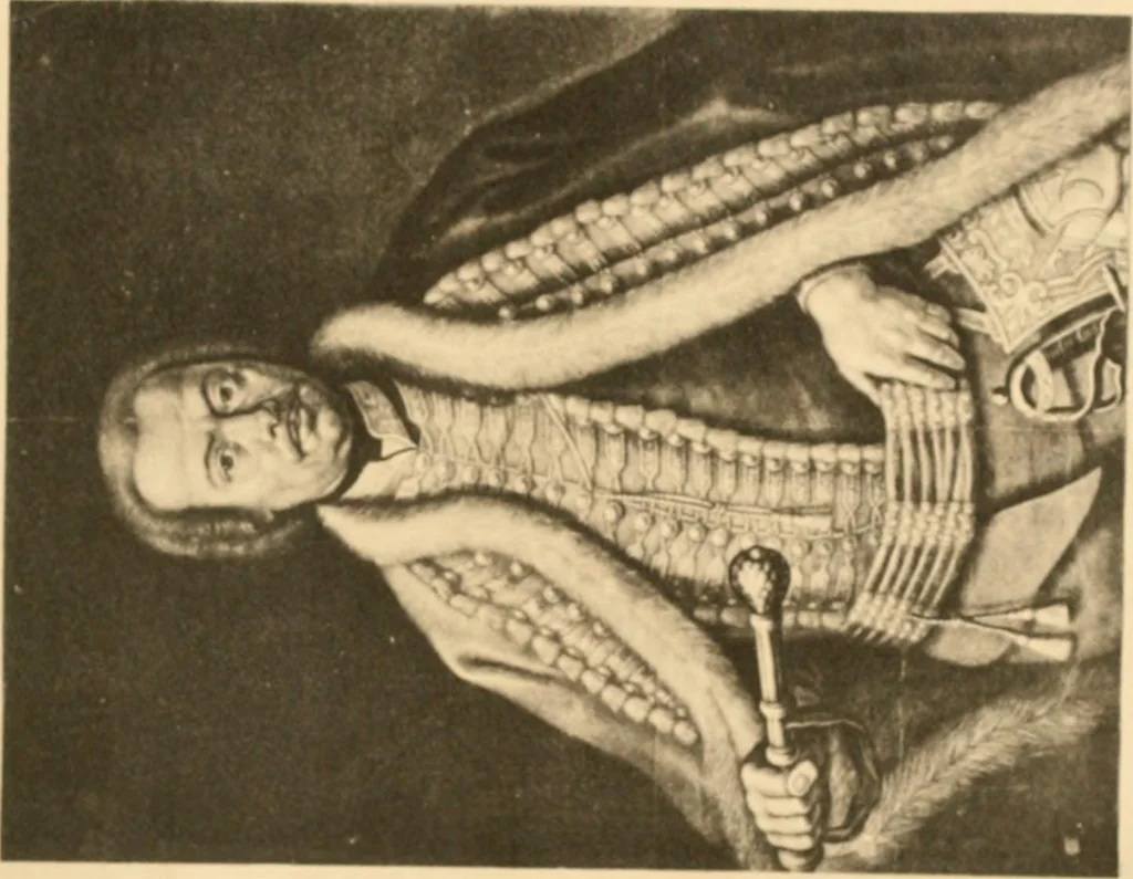 An illustration from Geschichte des Kostüms, 1905, leaf 12