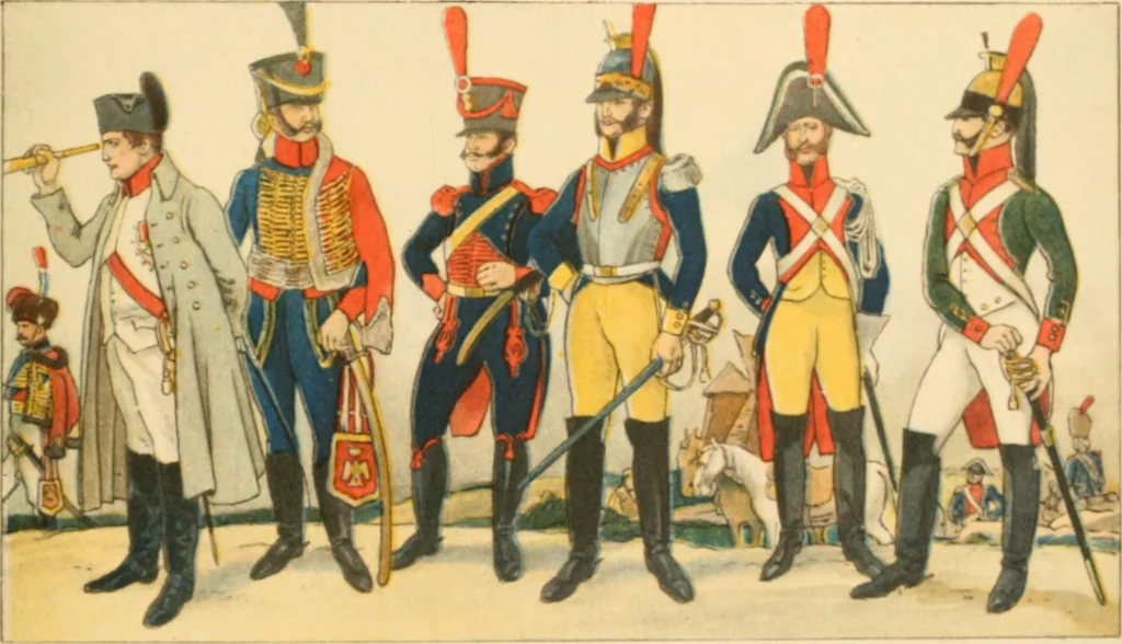 An illustration from Geschichte des Kostüms, 1905, leaf 158