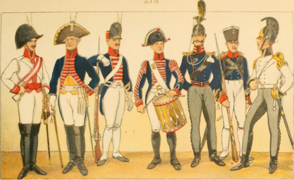 An illustration from Geschichte des Kostüms, 1905, leaf 162