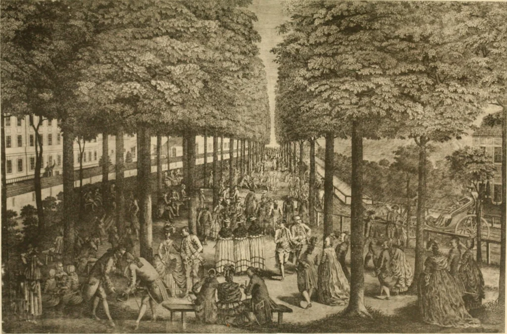 An illustration from Geschichte des Kostüms, 1905, leaf 20