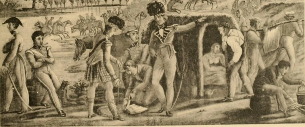An illustration from Geschichte des Kostüms, 1905, leaf 200
