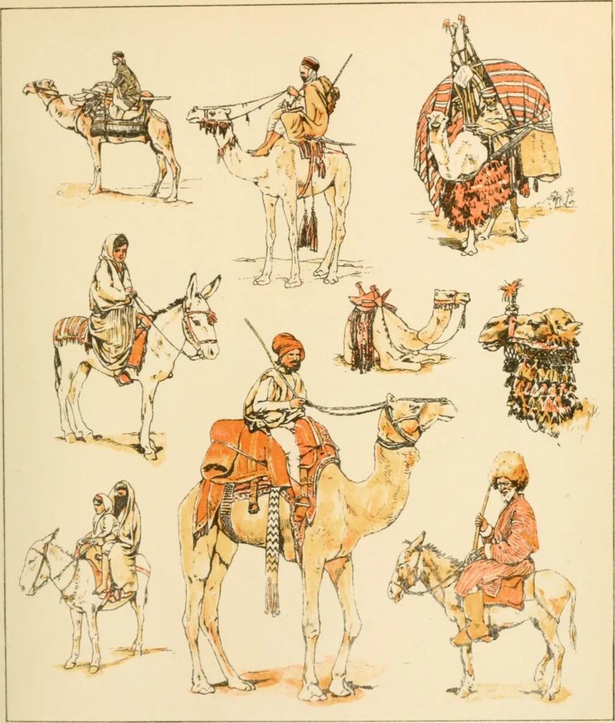 An illustration from Geschichte des Kostüms, 1905, leaf 244