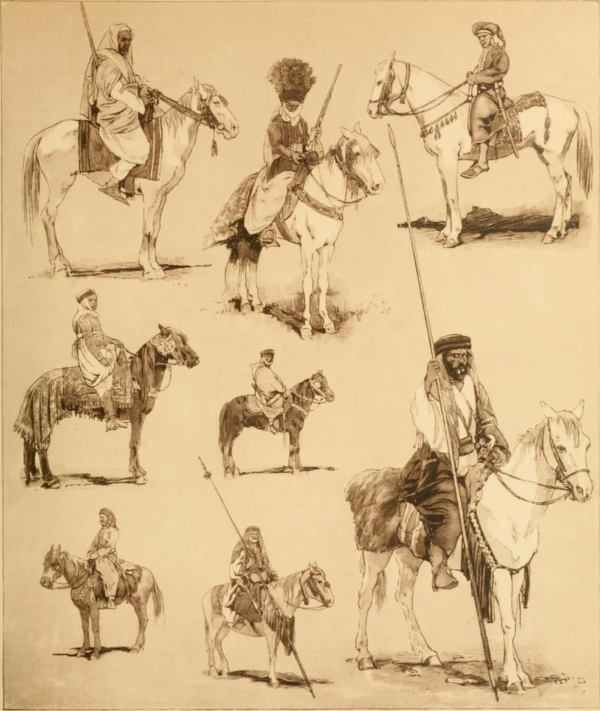 An illustration from Geschichte des Kostüms, 1905, leaf 248