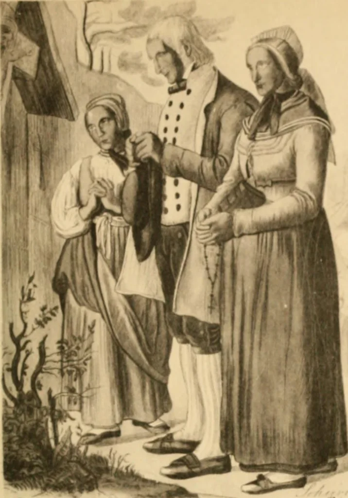 An illustration from Geschichte des Kostüms, 1905, leaf 306
