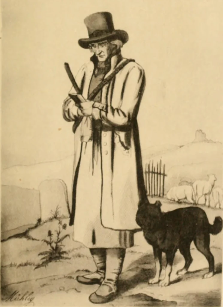 An illustration from Geschichte des Kostüms, 1905, leaf 306