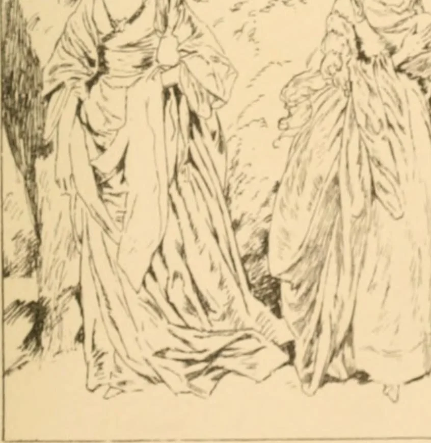 An illustration from Geschichte des Kostüms, 1905, leaf 76