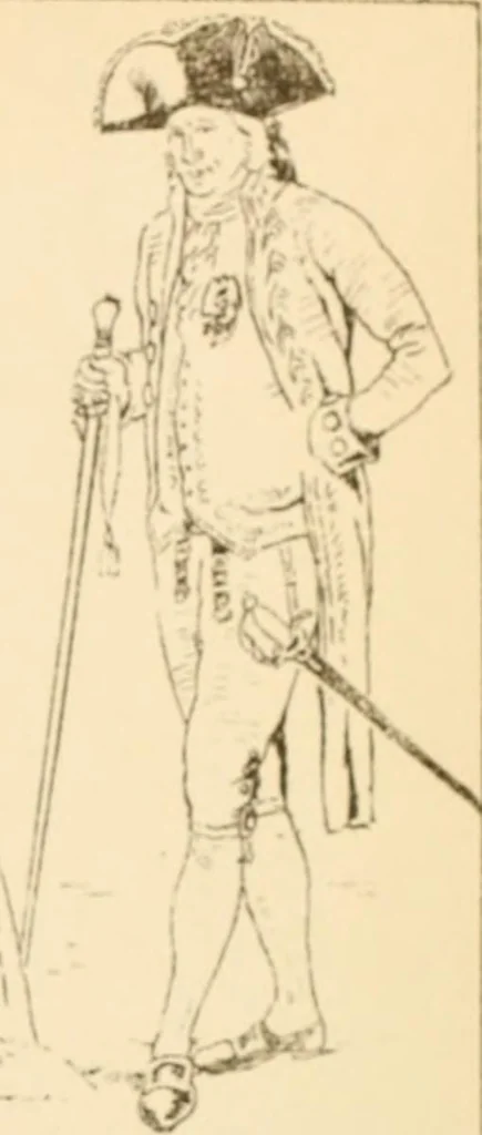 An illustration from Geschichte des Kostüms, 1905, leaf 80