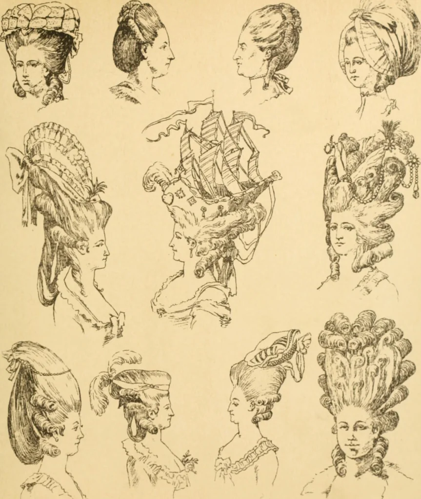 An illustration from Geschichte des Kostüms, 1905, leaf 98