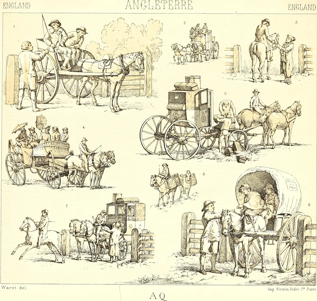 An illustration from Geschichte des kostüms in chronologischer entwicklung von A. Racinet, 1888, leaf 117
