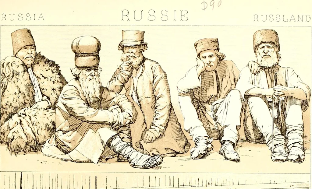 An illustration from Geschichte des kostüms in chronologischer entwicklung von A. Racinet, 1888, leaf 185