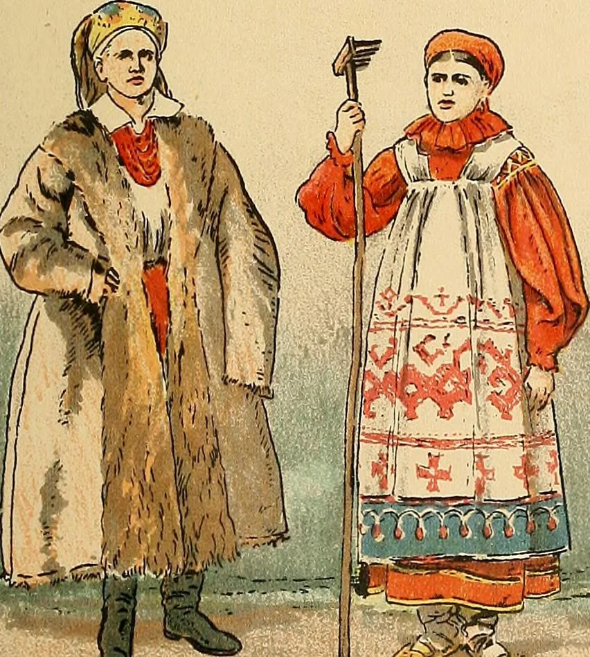 An illustration from Geschichte des Kostüms, 1905, leaf 112