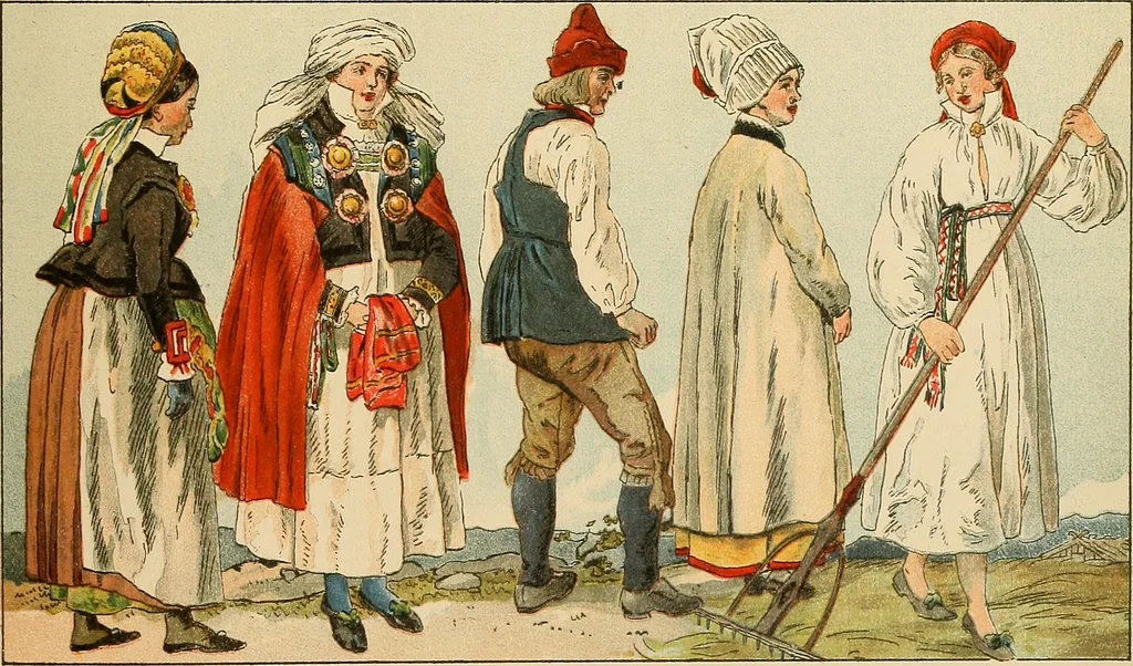 An illustration from Geschichte des Kostüms, 1905, leaf 128