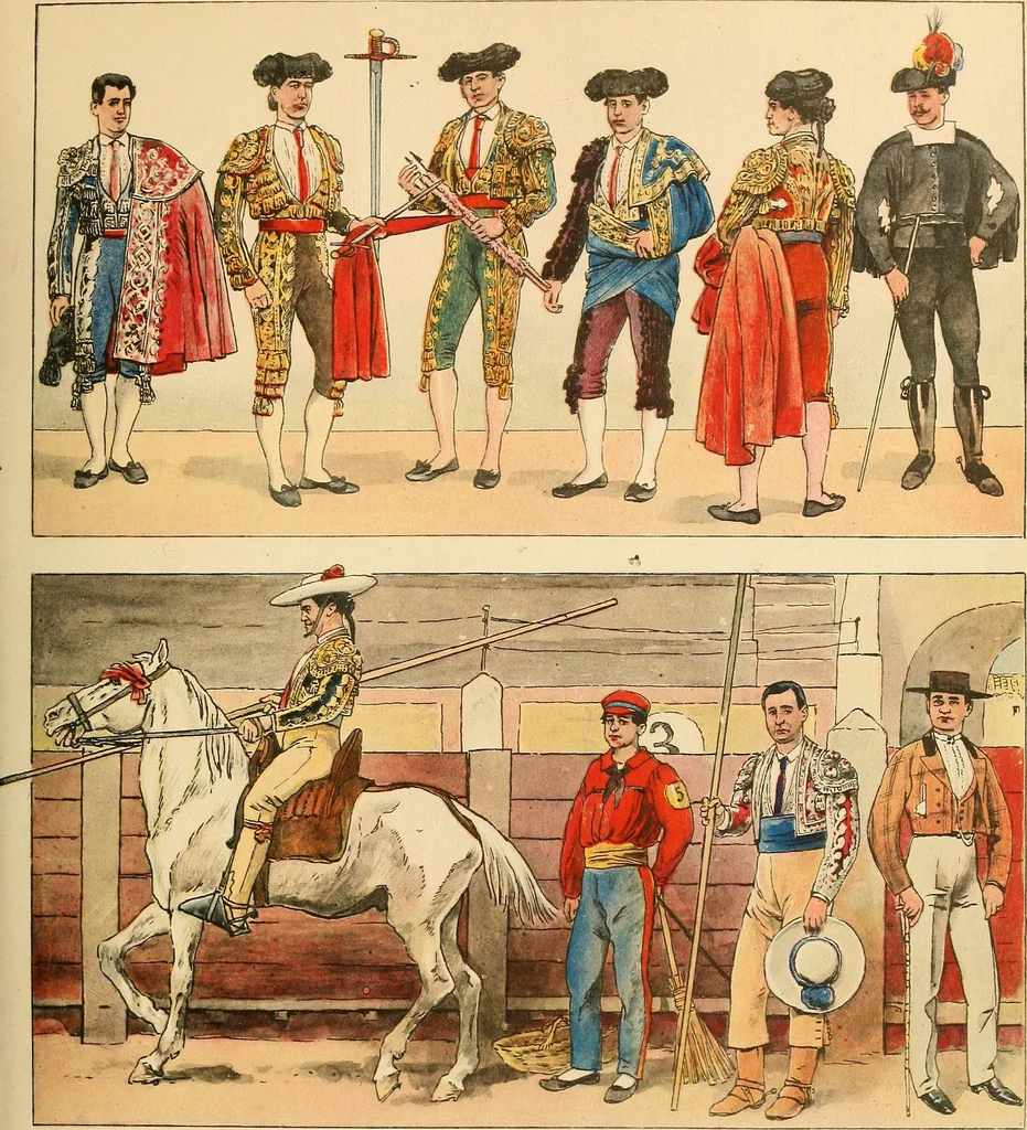 An illustration from Geschichte des Kostüms, 1905, leaf 152