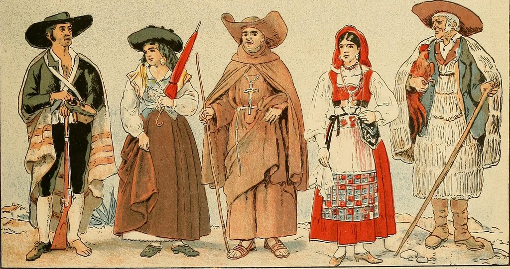 An illustration from Geschichte des Kostüms, 1905, leaf 156