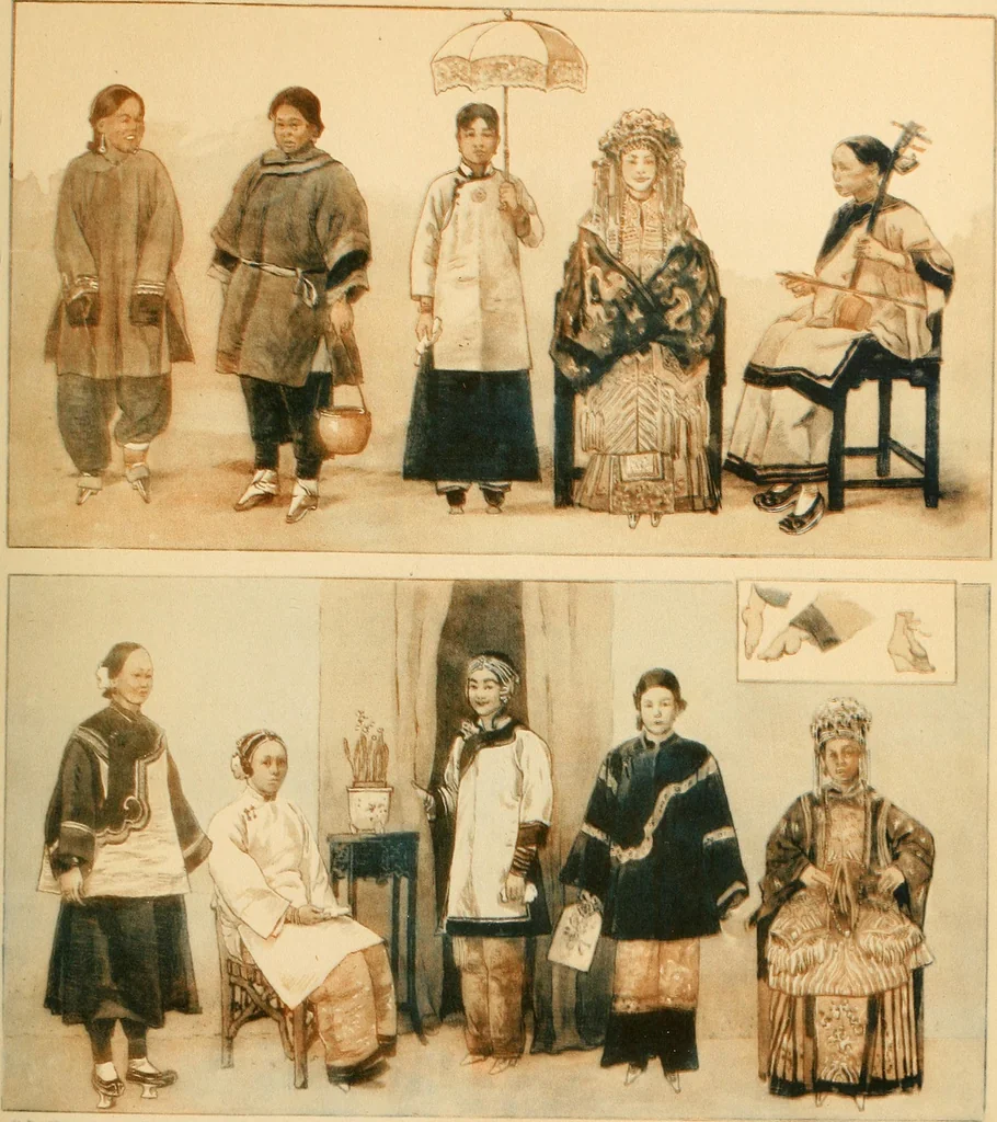 An illustration from Geschichte des Kostüms, 1905, leaf 188