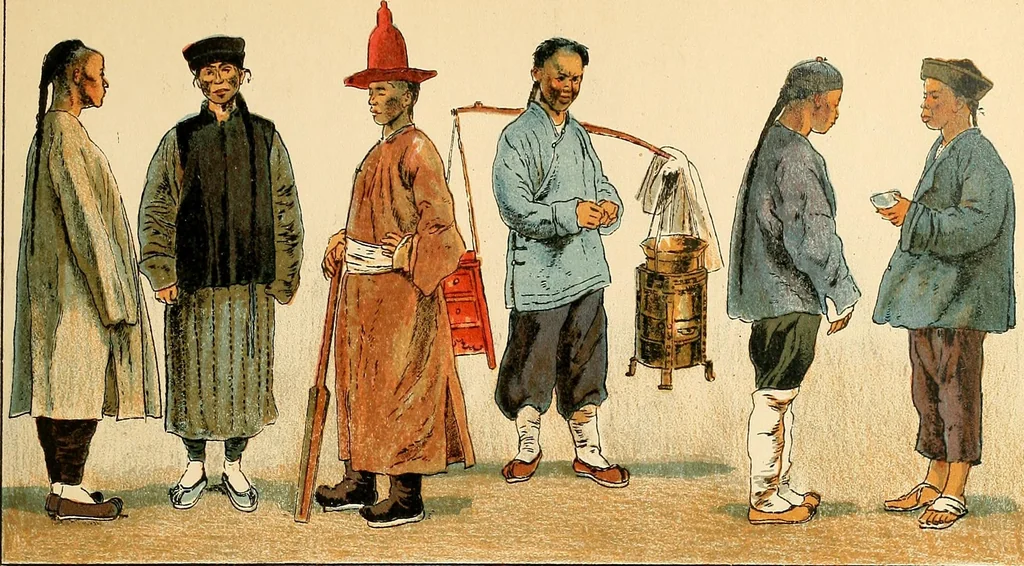 An illustration from Geschichte des Kostüms, 1905, leaf 192
