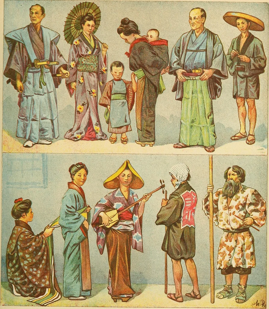 An illustration from Geschichte des Kostüms, 1905, leaf 208