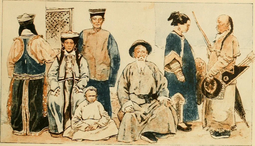 An illustration from Geschichte des Kostüms, 1905, leaf 212