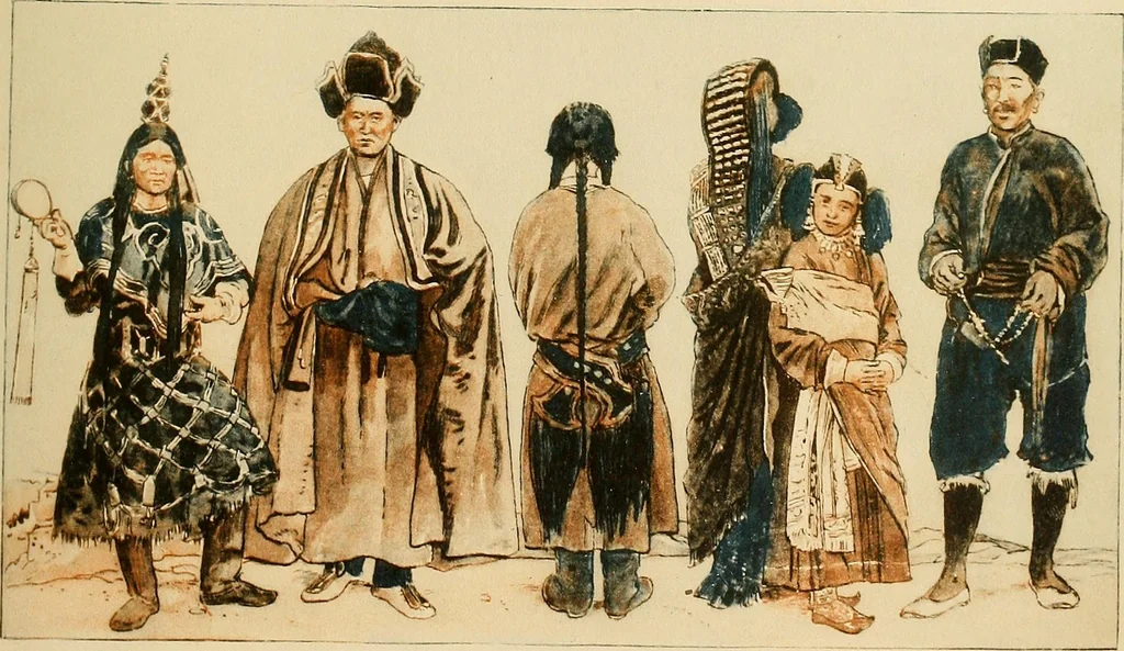 An illustration from Geschichte des Kostüms, 1905, leaf 212