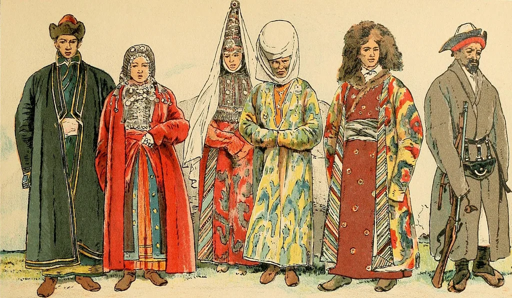 An illustration from Geschichte des Kostüms, 1905, leaf 216