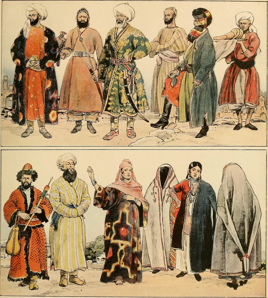 An illustration from Geschichte des Kostüms, 1905, leaf 224