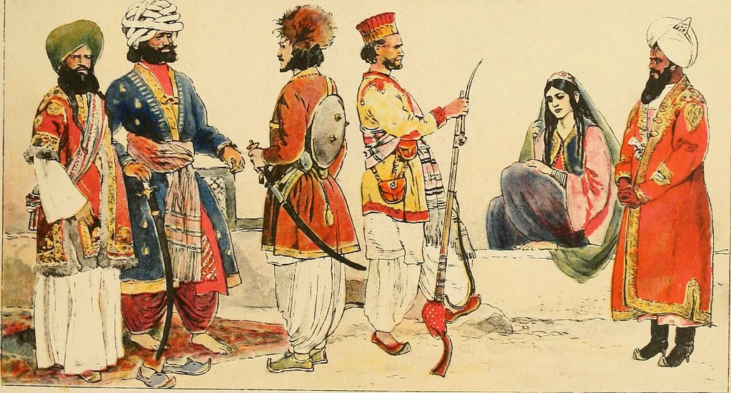 An illustration from Geschichte des Kostüms, 1905, leaf 232